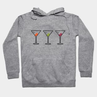 Minimalist Drink Cocktail Martini Triple Hoodie